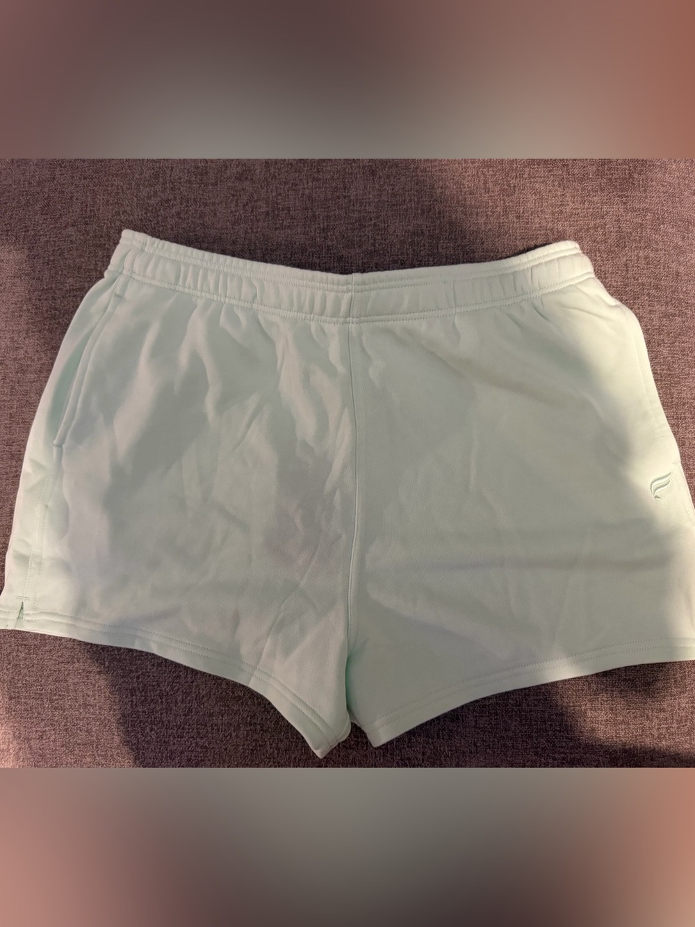 Fabletics Mint Green High-Rise Athletic Shorts